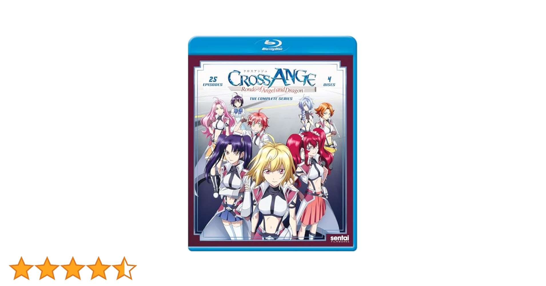 クロスアンジュ 天使と竜の輪舞(ロンド) Blu-ray BOX〈初回生産限定… Amazon.co.jp: Cross Ange: Rondo of Angel & Dragon: Complete